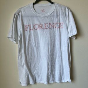 Florence and the Machine White Band Tee